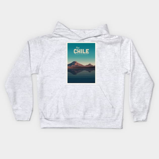 Visit Chile Kids Hoodie by Mercury Club